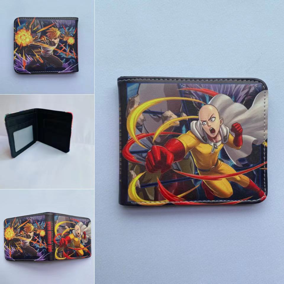 one punch man anime wallet