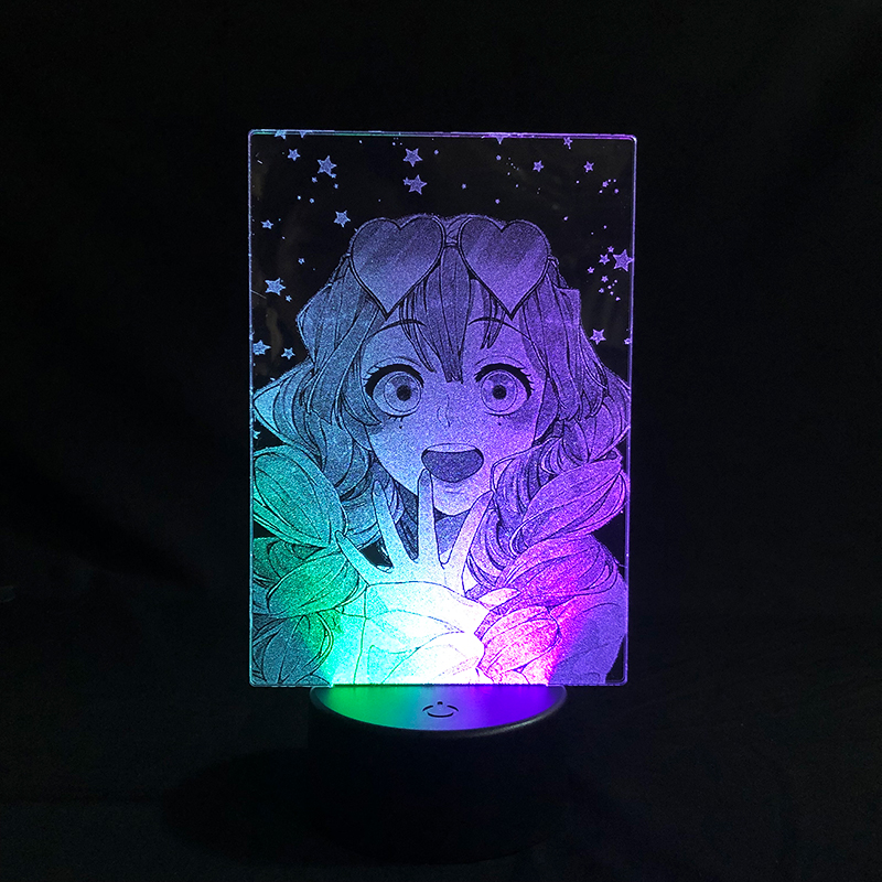 Demon Slayer Kimets anime 7 colours LED light