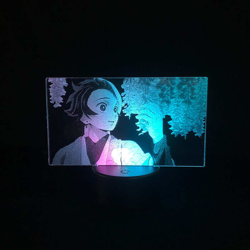 Demon Slayer Kimets anime 7 colours LED light