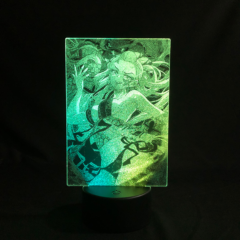 Demon Slayer Kimets anime 7 colours LED light