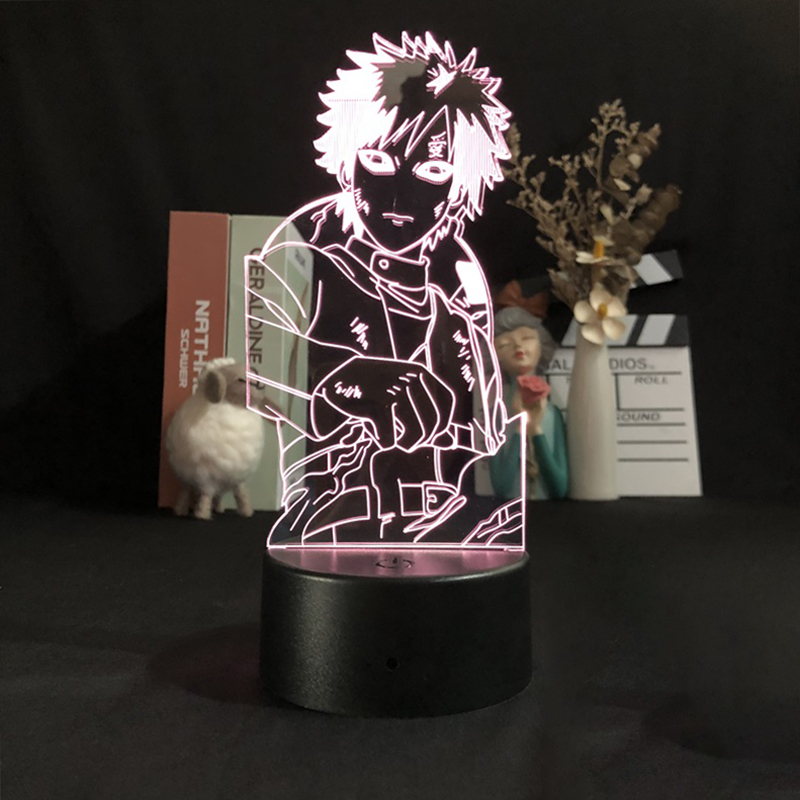 Naruto anime 7 colours LED light