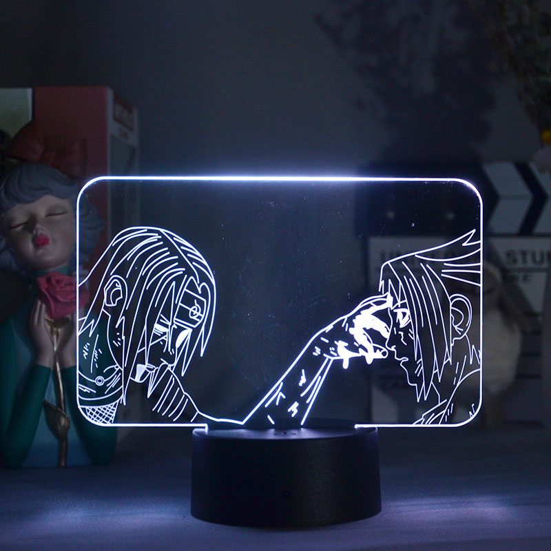 Naruto anime 7 colours LED light