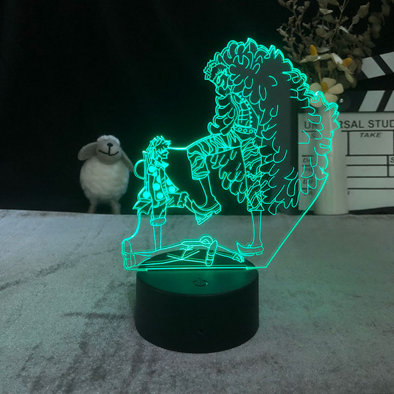 One Piece anime 7 colours LED light