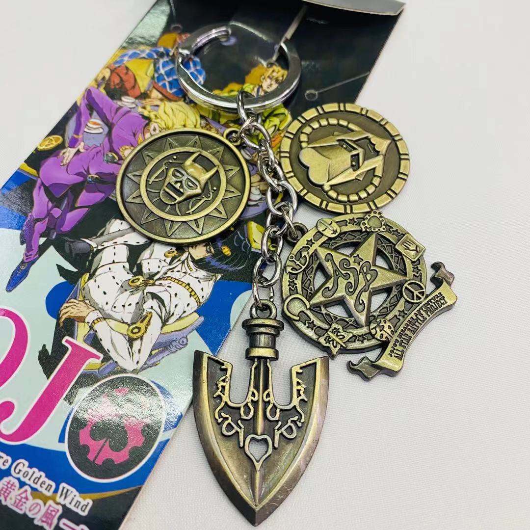 JoJos Bizarre Adventure anime keychain