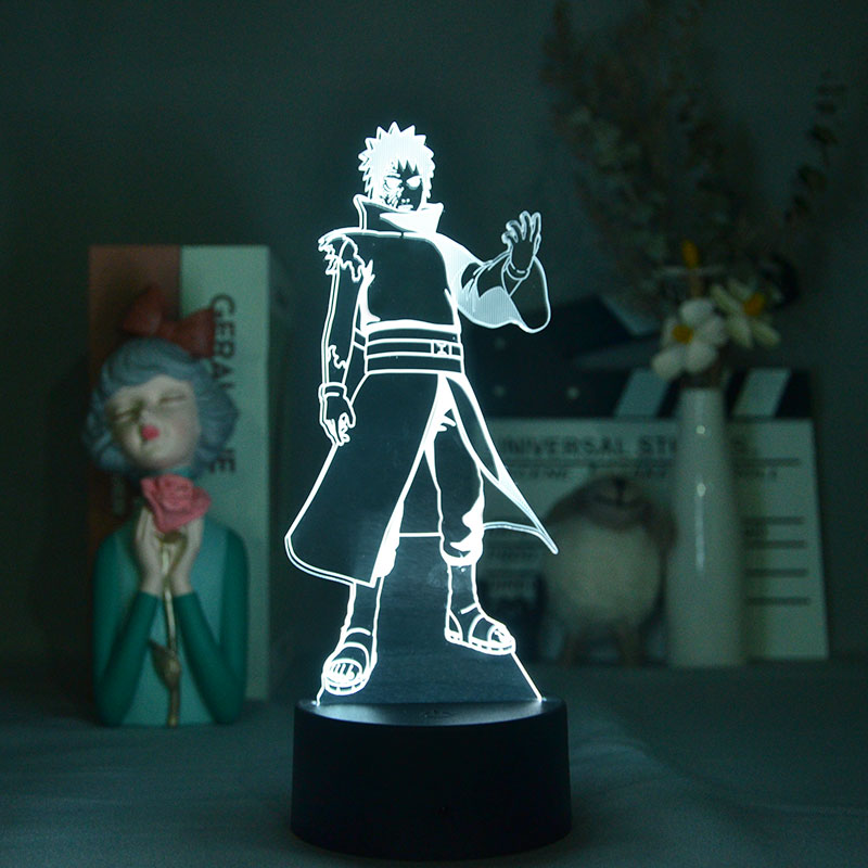 Naruto anime 7 colours LED light