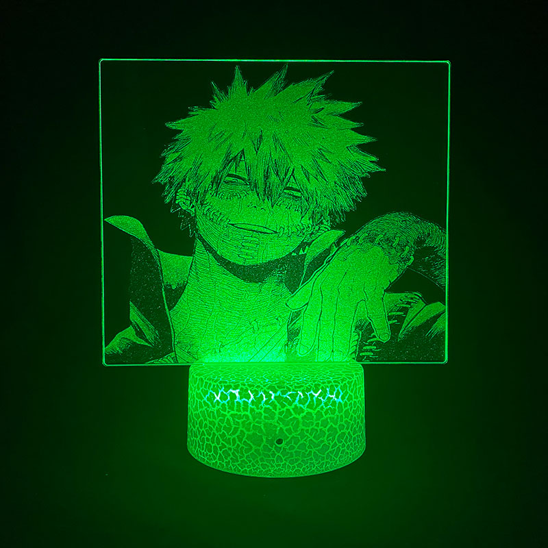 My Hero Acaemia anime 7 colours LED light
