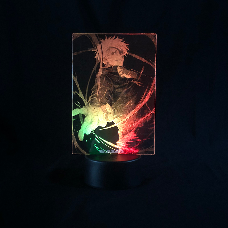 jujutsu kaisen anime 7 colours LED light