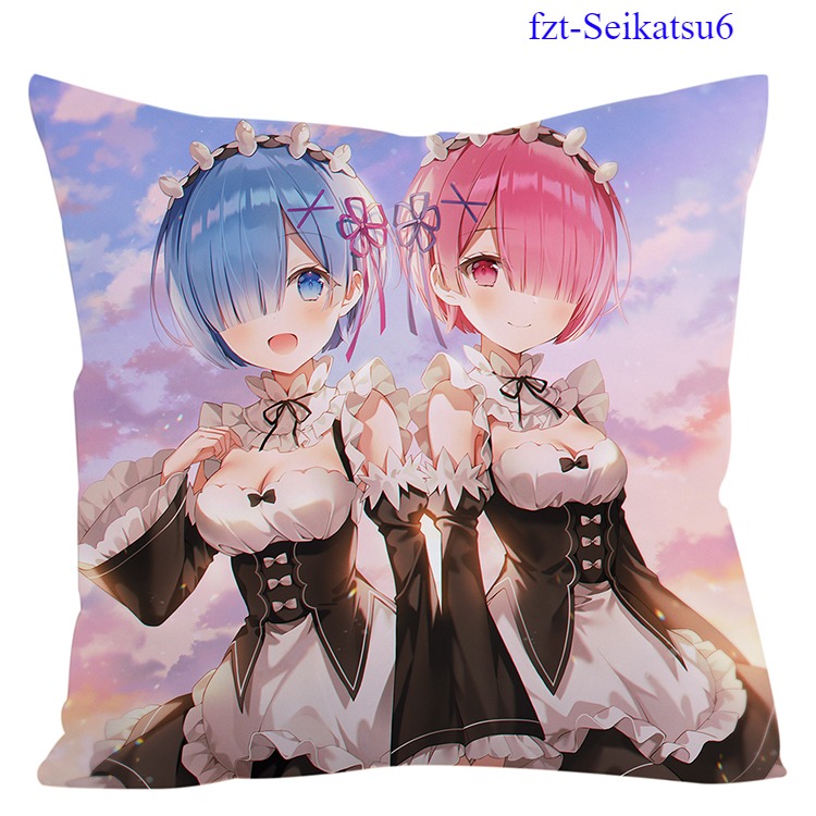 Re:Zero kara Hajimeru Isekatsu anime cushion 40*40cm