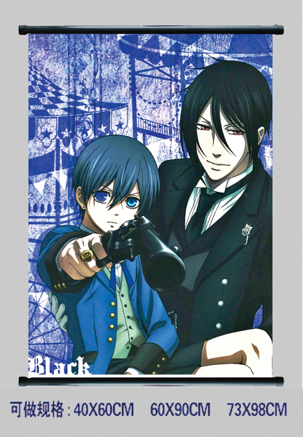 Kuroshitsuji anime wallscroll 60cm*90cm