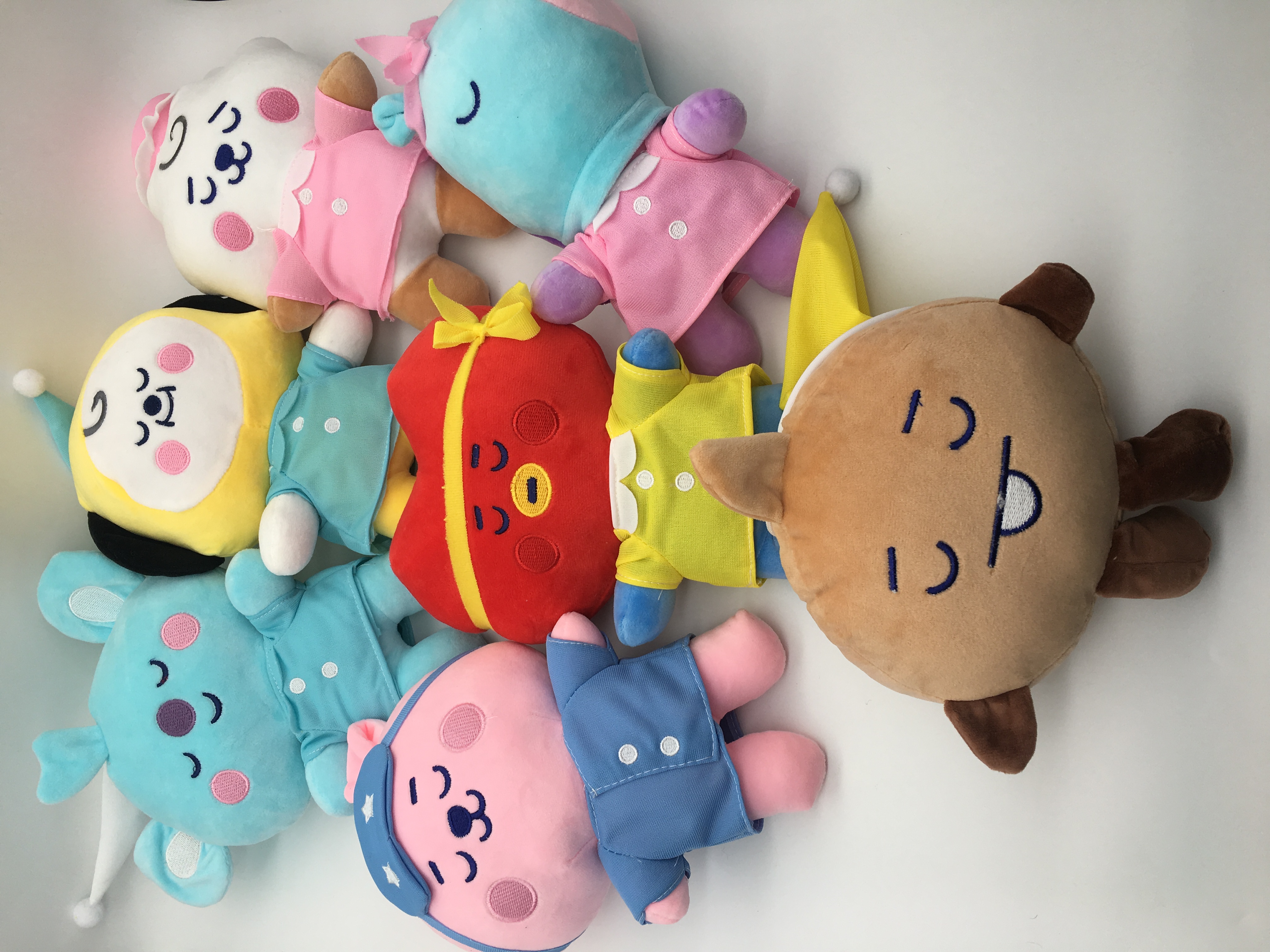 bts plush doll 23cm price for 7 pcs set