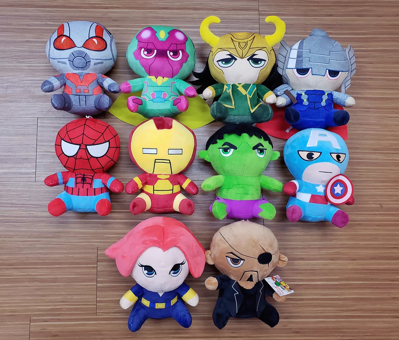 avengers anime plush for 10 pcs (18cm)
