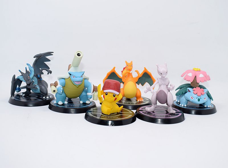 pokemon anime figure 5-7.5cm for 6pcs