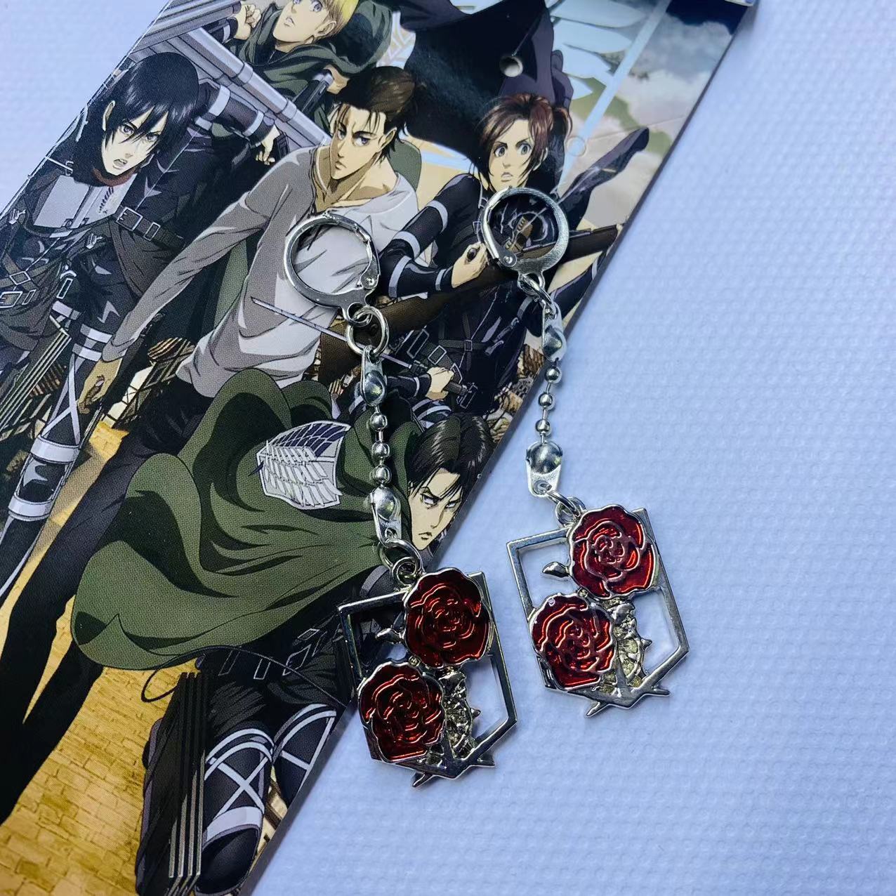 attack on titan anime earring