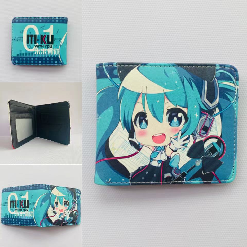 miku hatsune anime wallet