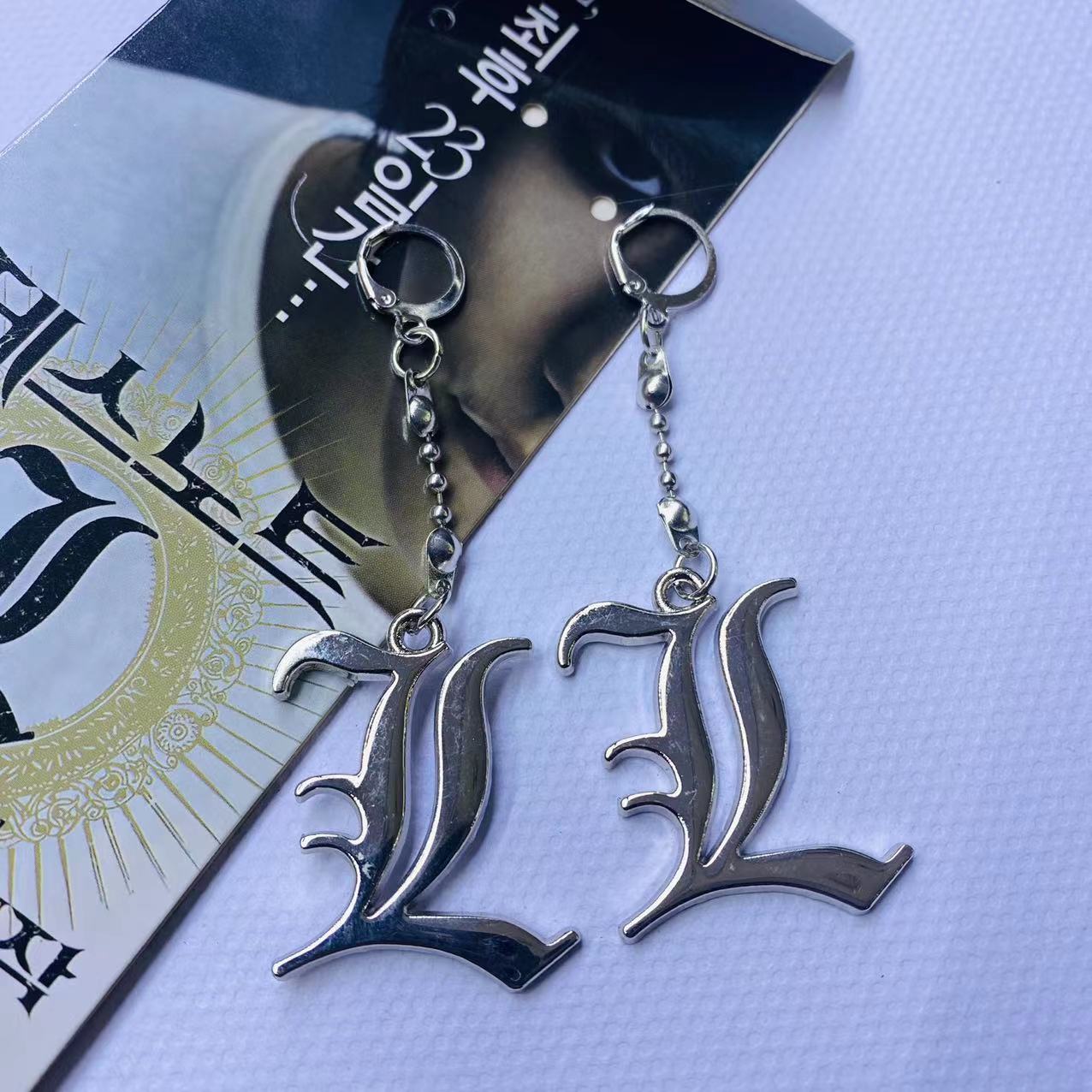 death note anime earring