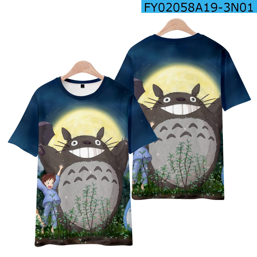 totoro anime tshirt