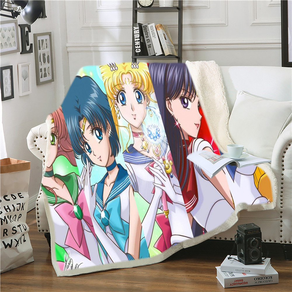 sailormoon anime blanket 150*200