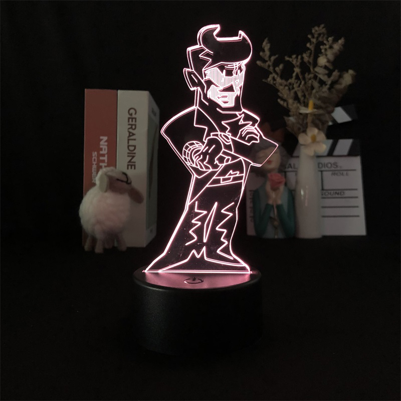 Friday Night Funkin anime 7 colours LED light