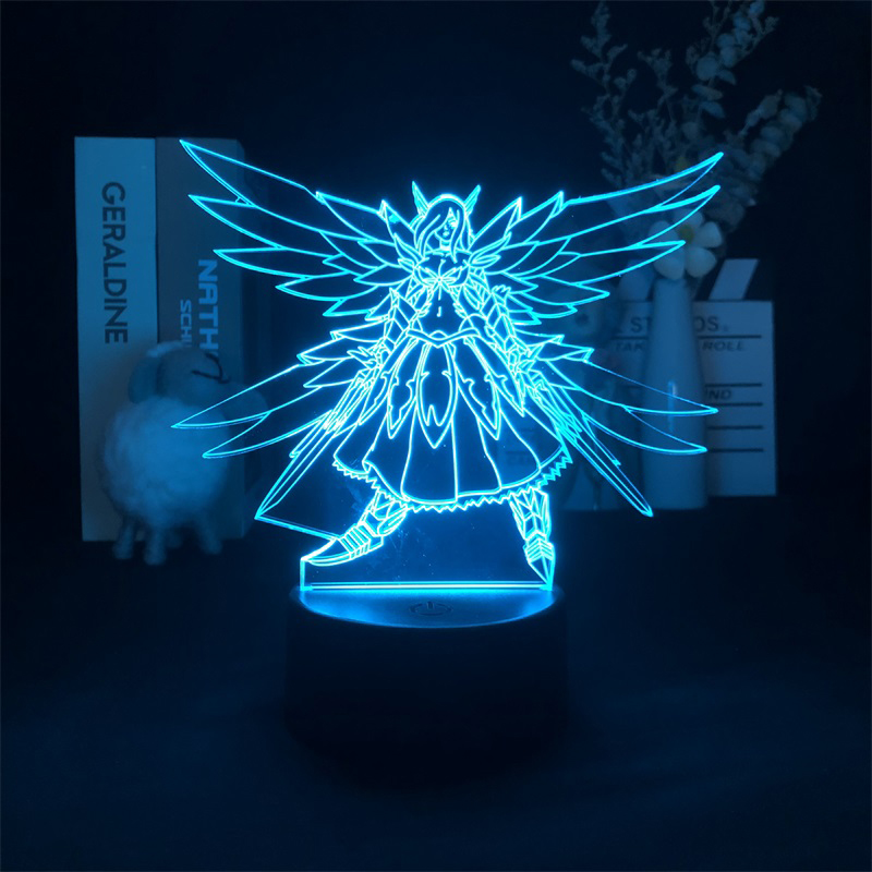 fairy tail anime 7 colours LED light