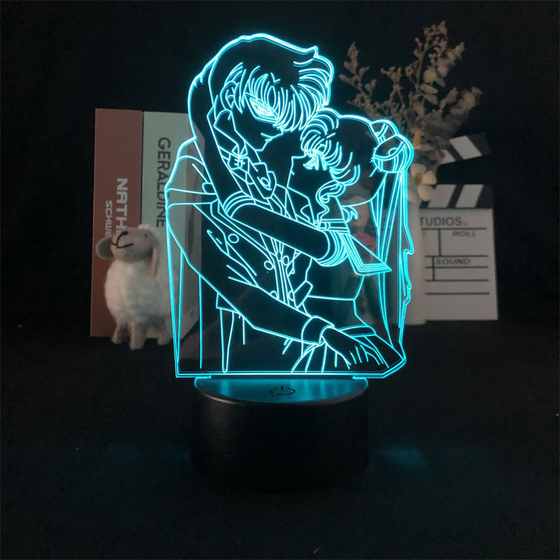 sailormoon anim 7 colours LED light