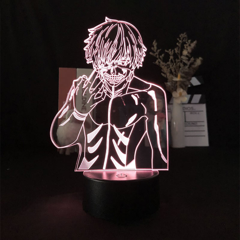 tokyo ghoul anime 7 colours LED light