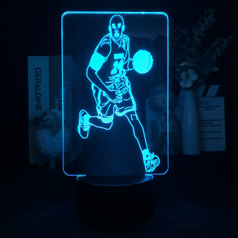 Jordan led light anime 7 colours LED light