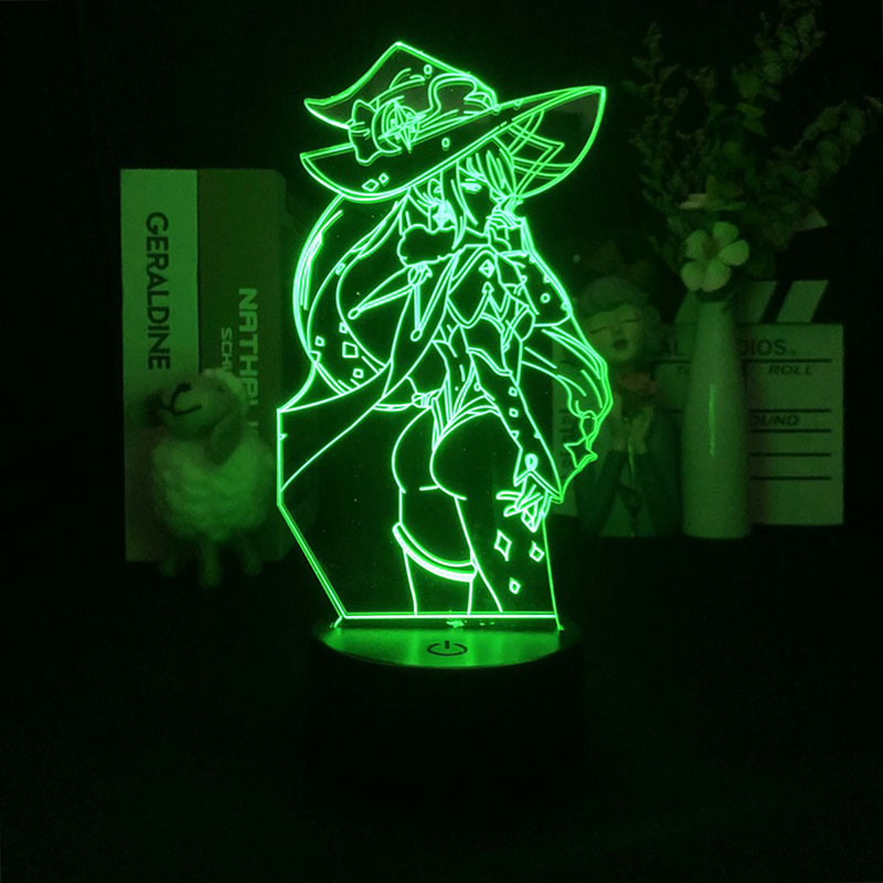 Genshin Impact Noelle anime 7 colours LED light