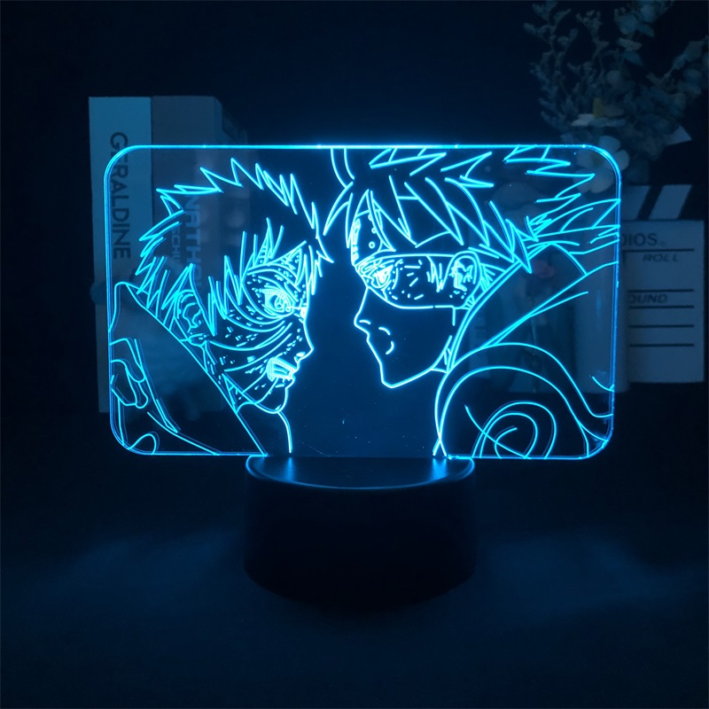 naruto anime 7 colours LED light