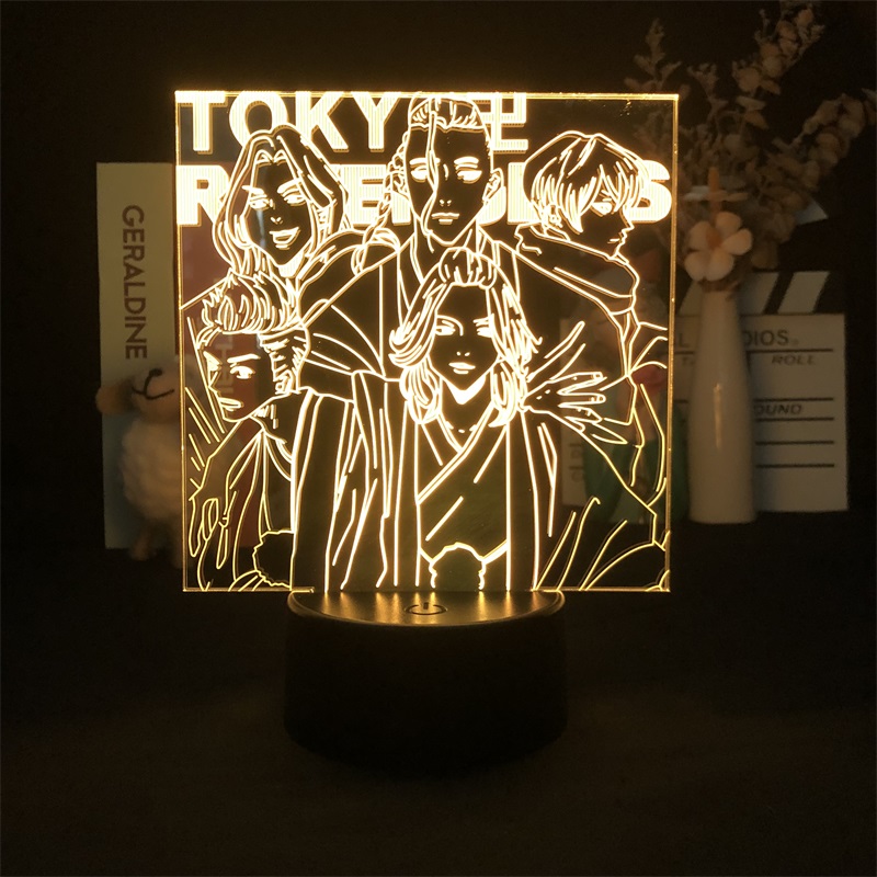 Tokyo Revengers anime 7 colours LED light