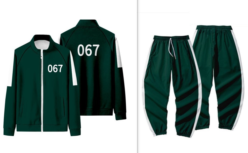 Squid Game hoodie set