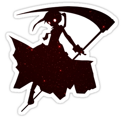 Soul eater anime car sticker