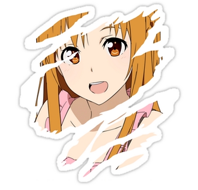 Sword art online anime car sticker