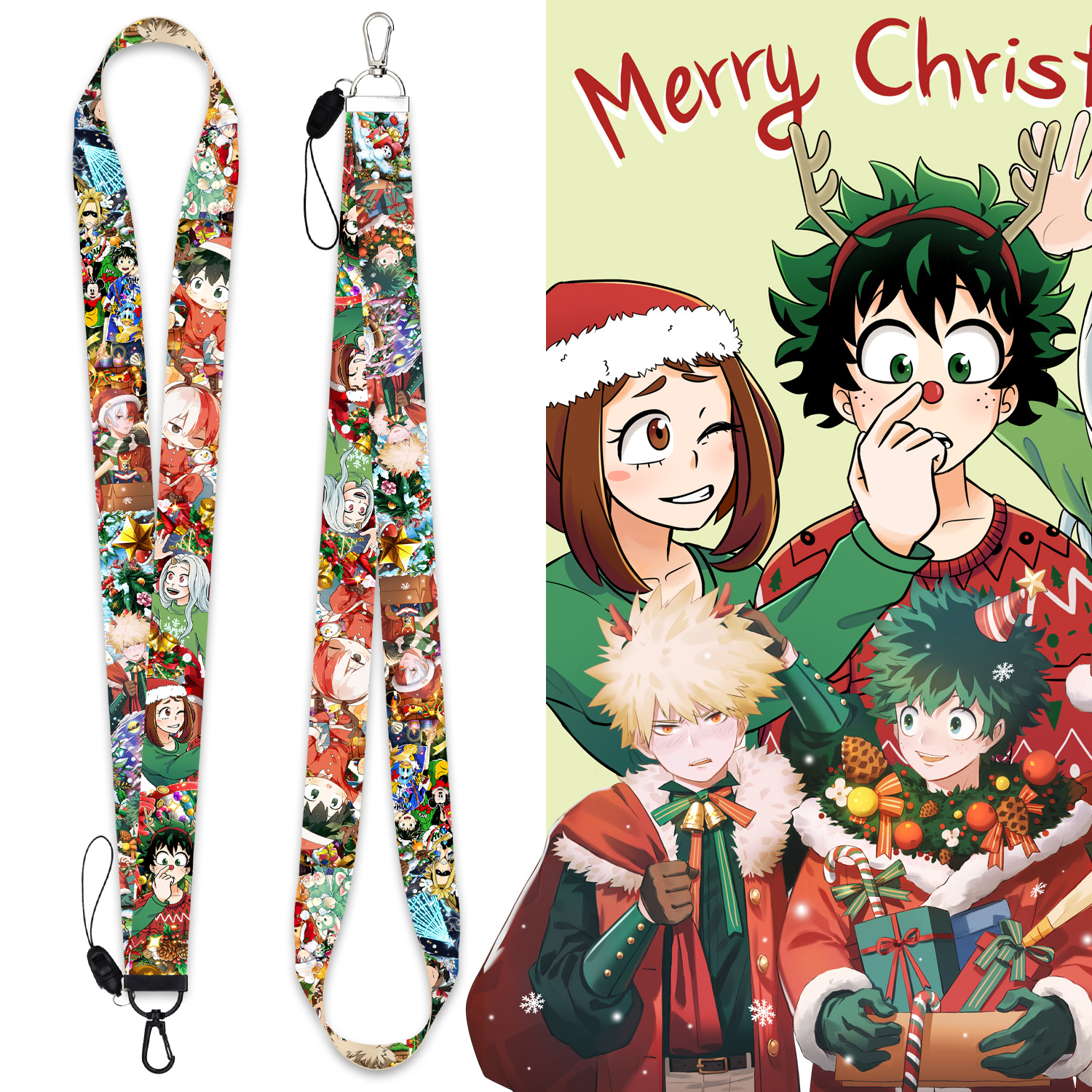 my hero academia anime lanyard phonestrap 2.5cm*45cm