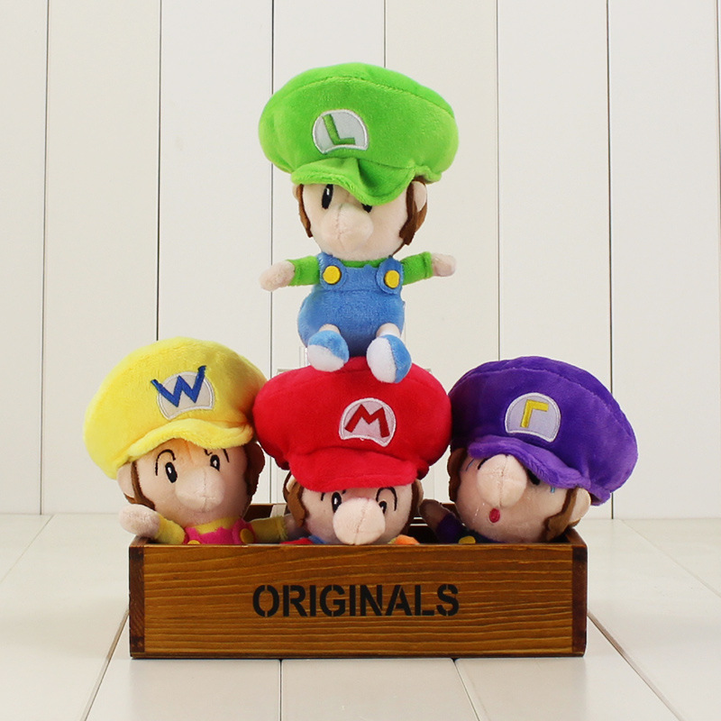 super mario anime plush 17cm