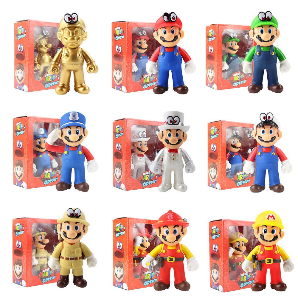 super mario anime figure 12-13cm