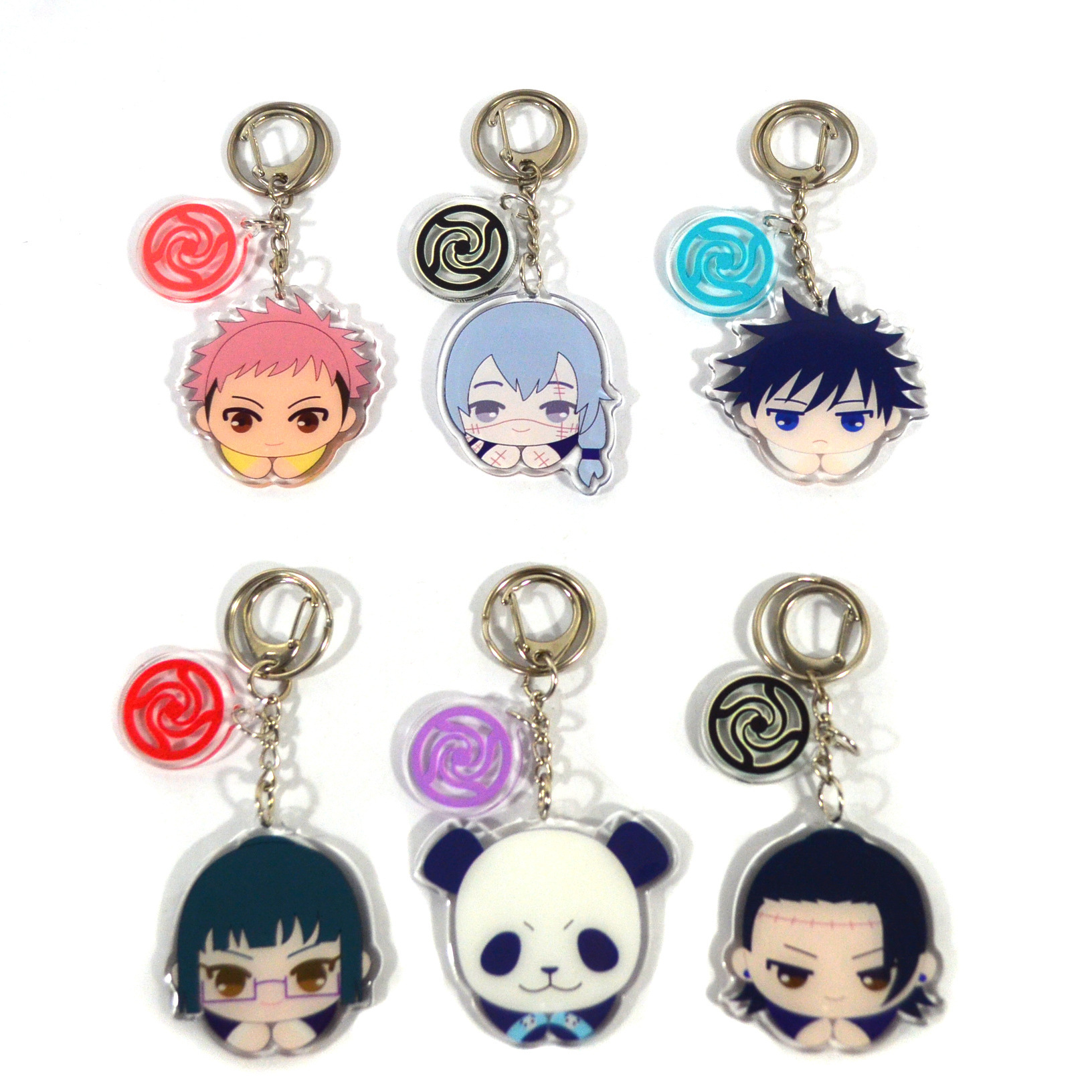 jujutsu kaisen anime keychain