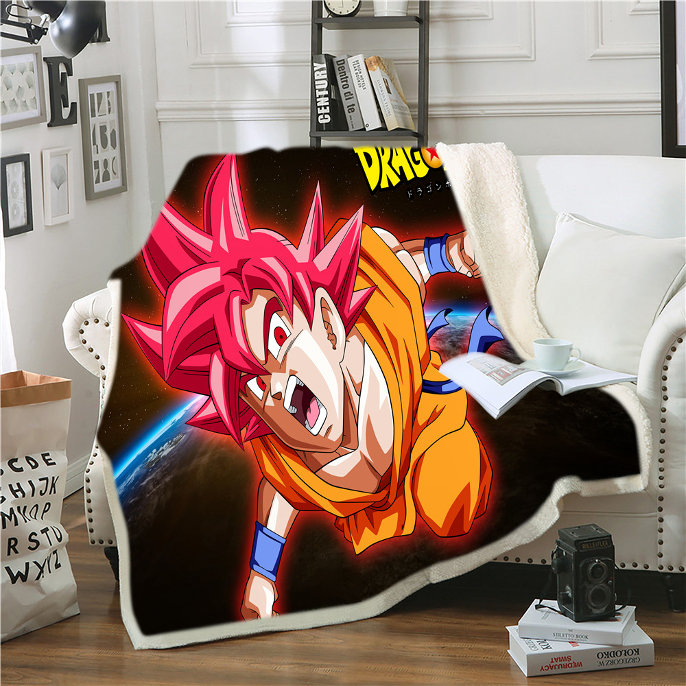 dragon ball anime blanket 150*200