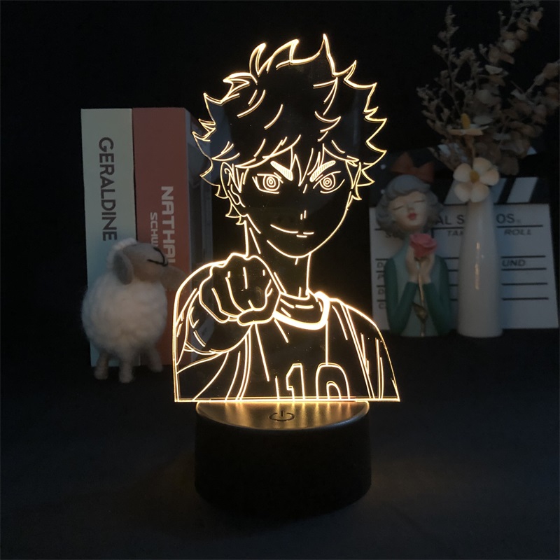 haikyuu anime 7 colours LED light