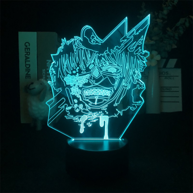 tokyo ghoul anime 7 colours LED light