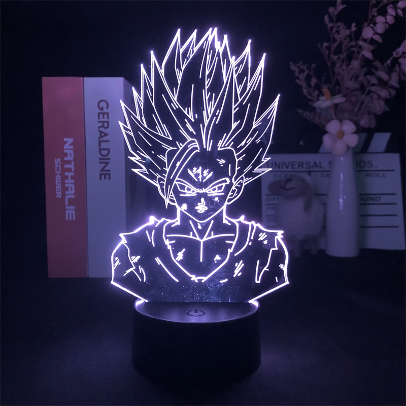 dragon ball anime 7 colours LED light