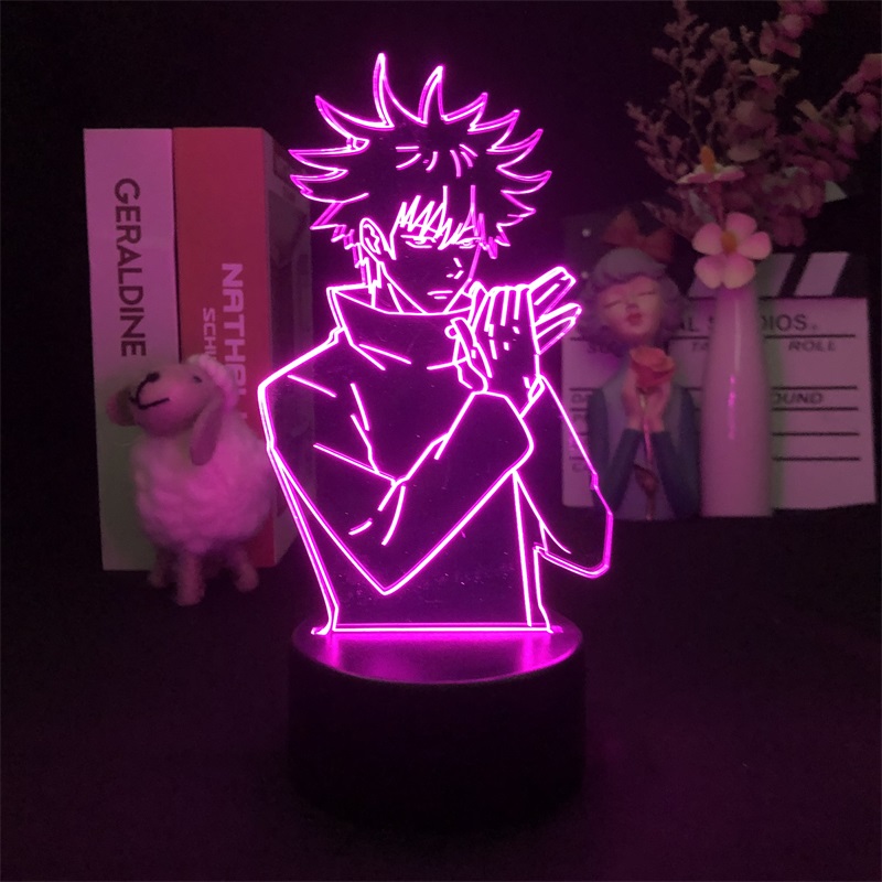 jujutsu kaisen anime 7 colours LED light