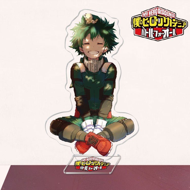 my hero academia anime standing plate 15cm