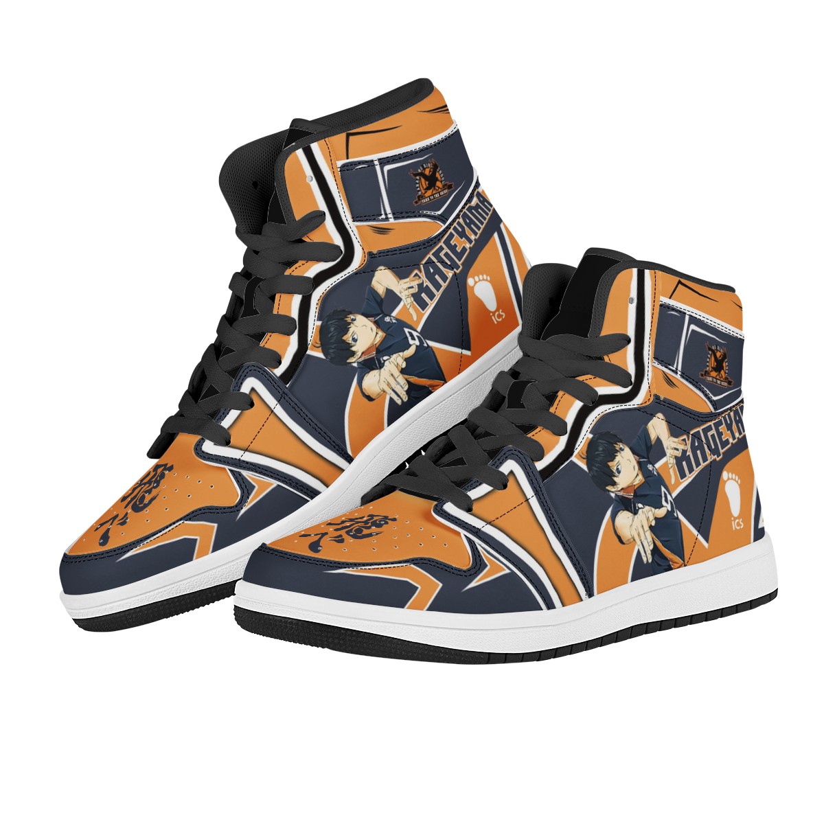 haikyuu anime sneakers shoe US men size 6-15,women size 5-12