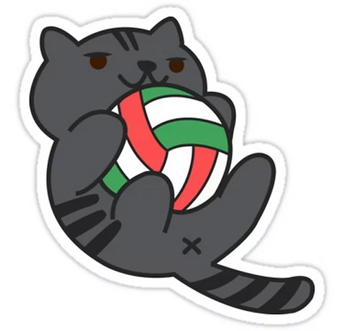 Haikyuu anime car sticker