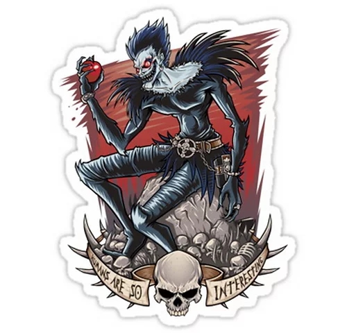 Death note anime car sticker