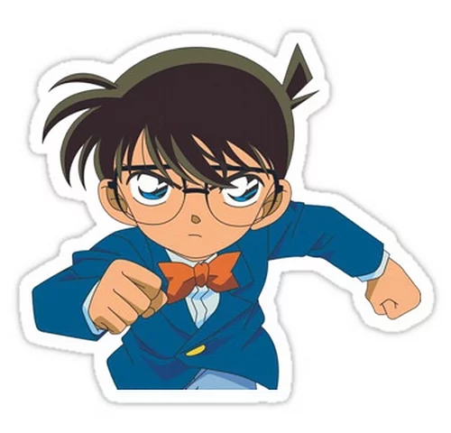 Detective conan anime car sticker