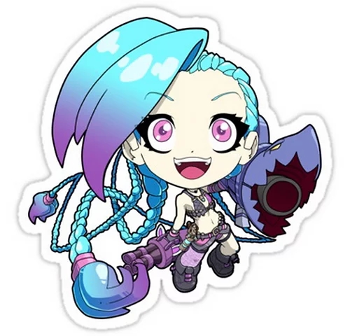 League of legends anime car sticker