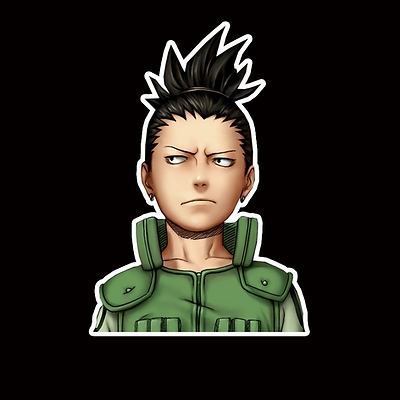 naruto anime car sticker