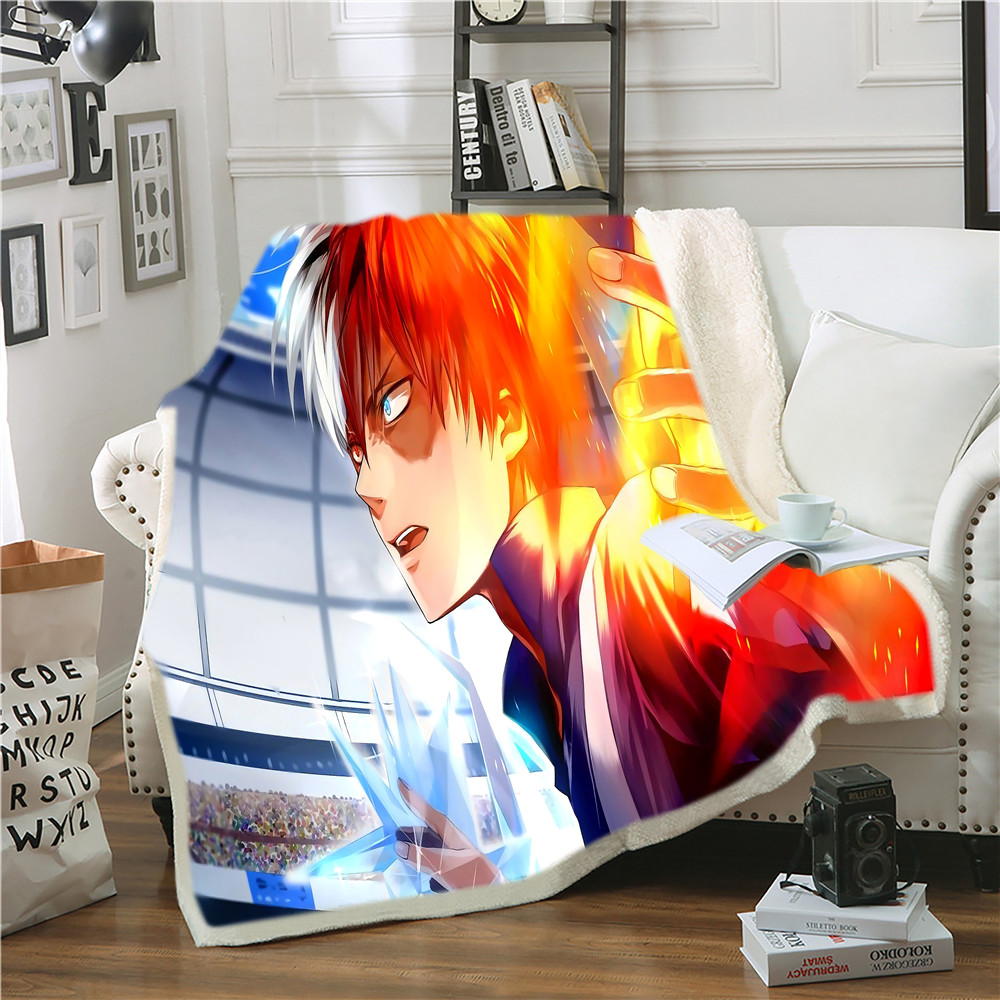 my hero academia anime blanket 150*200