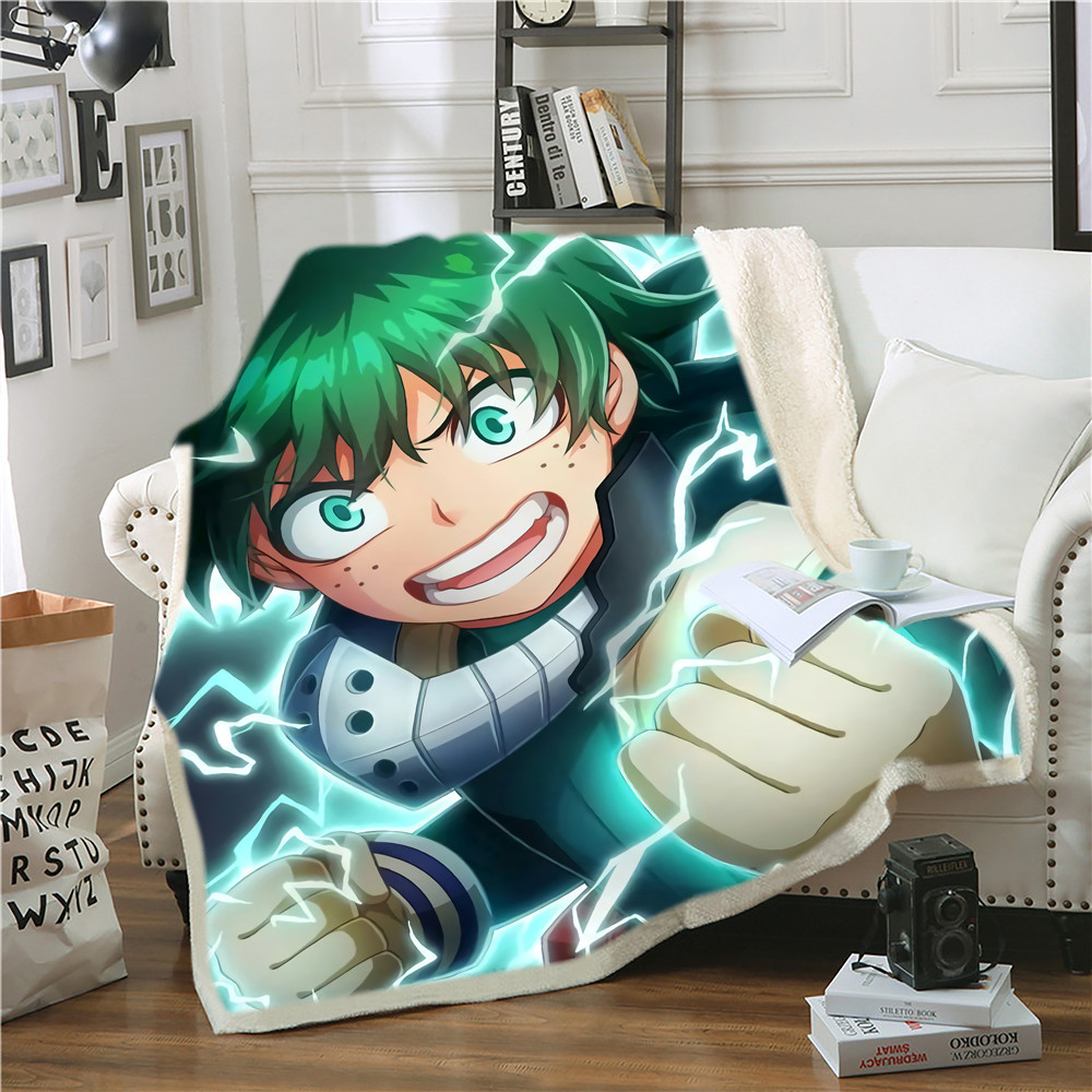my hero academia anime blanket 150*200
